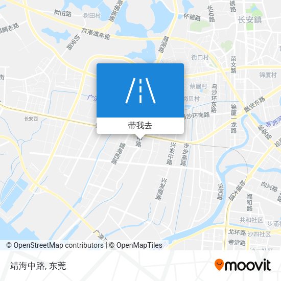 靖海中路地图