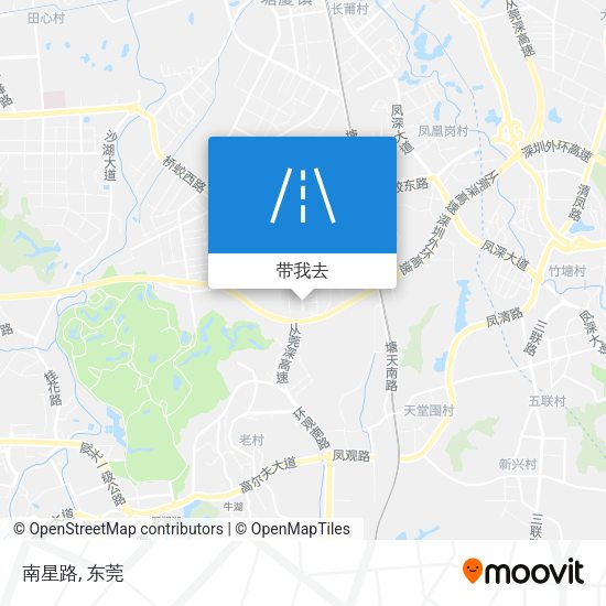 南星路地图