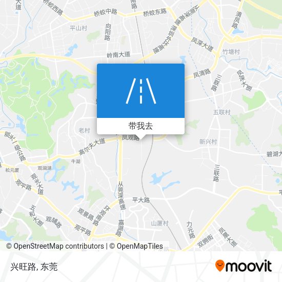 兴旺路地图