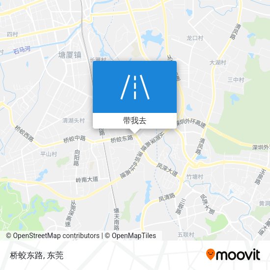 桥蛟东路地图