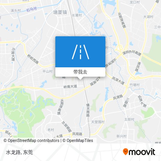 水龙路地图