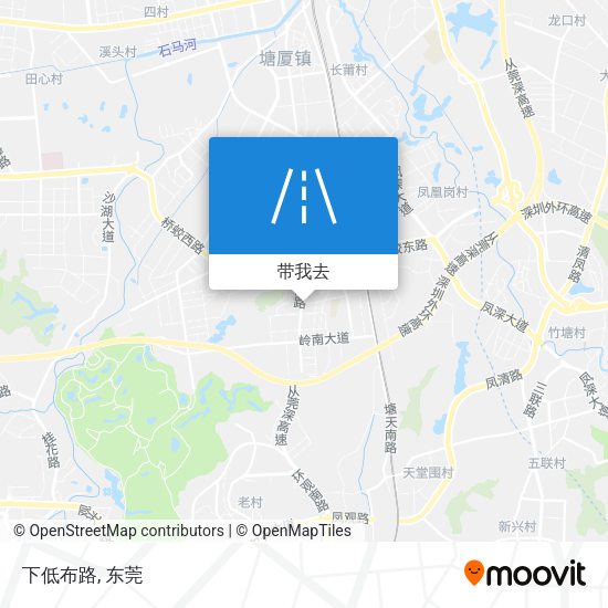下低布路地图