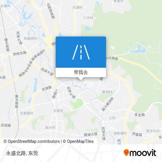 永盛北路地图