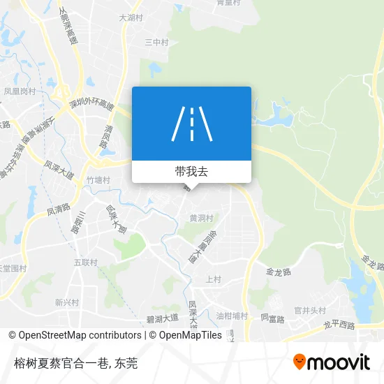 榕树夏蔡官合一巷地图