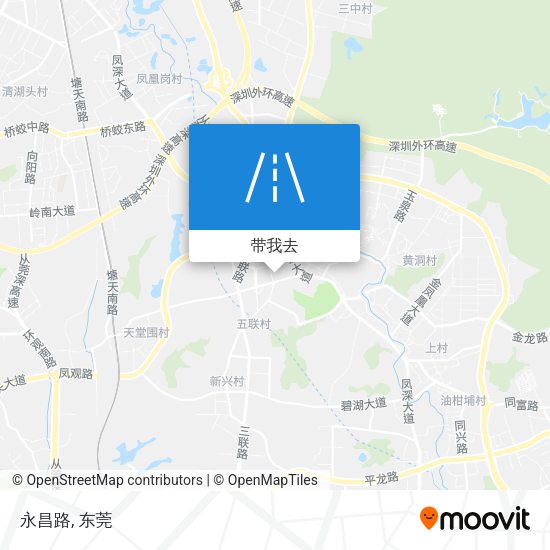 永昌路地图