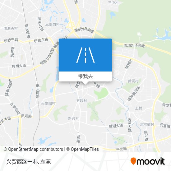 兴贸西路一巷地图