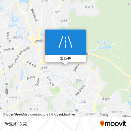 米亚路地图