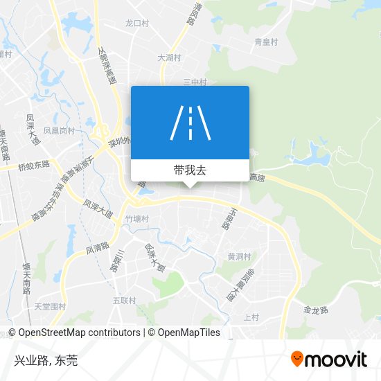 兴业路地图