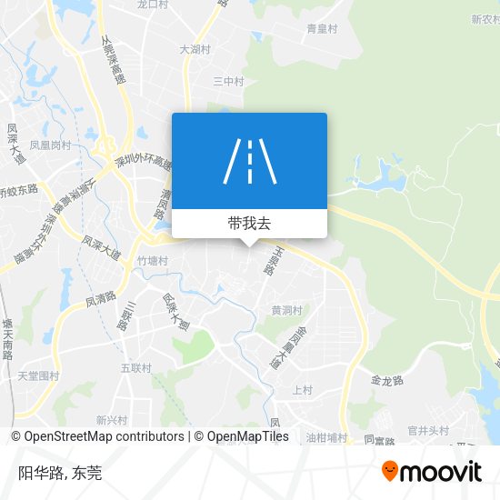 阳华路地图