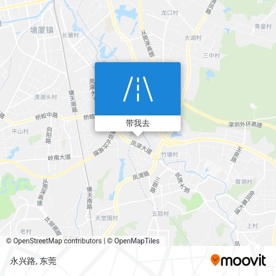 永兴路地图