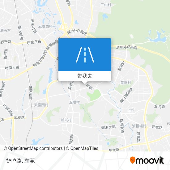 鹤鸣路地图