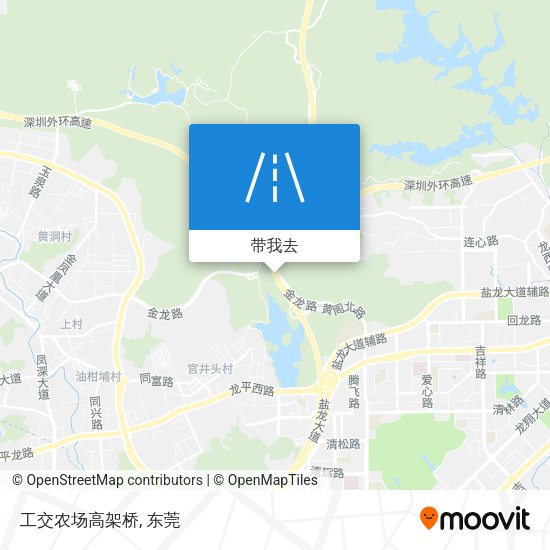 工交农场高架桥地图