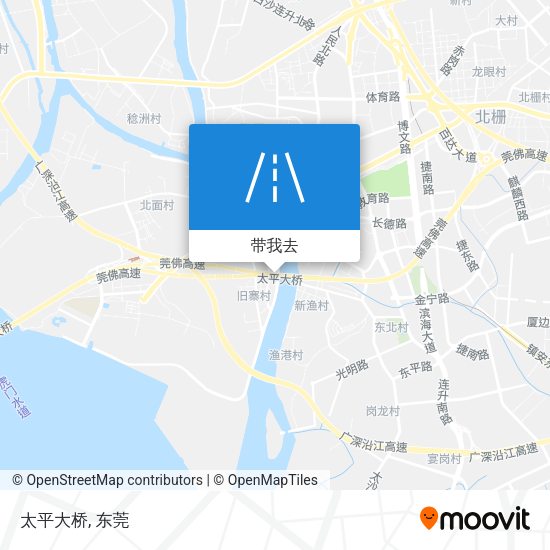 太平大桥地图