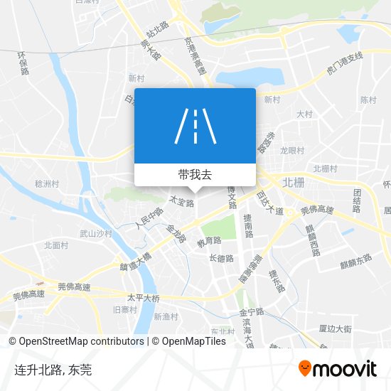 连升北路地图