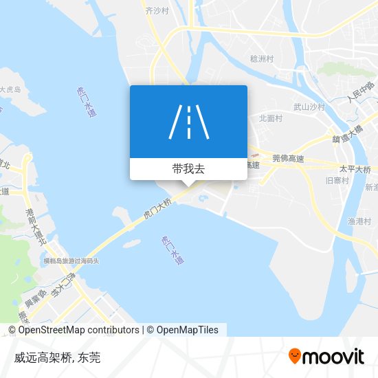 威远高架桥地图