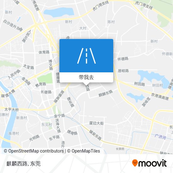 麒麟西路地图