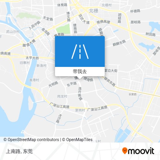 上南路地图