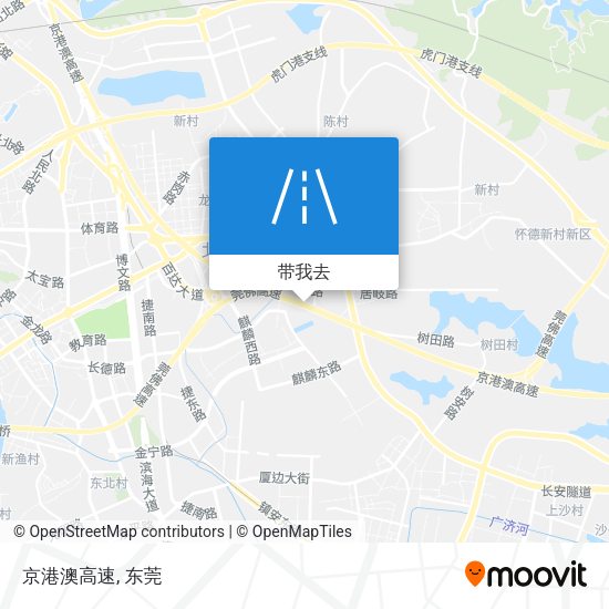 京港澳高速地图