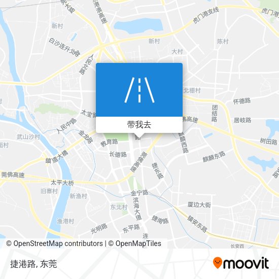捷港路地图