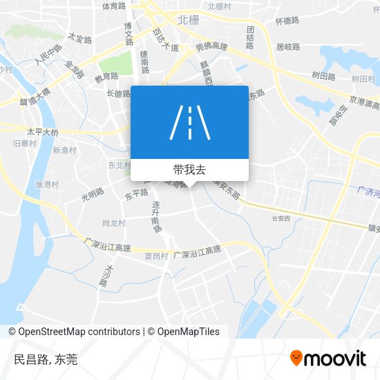 民昌路地图