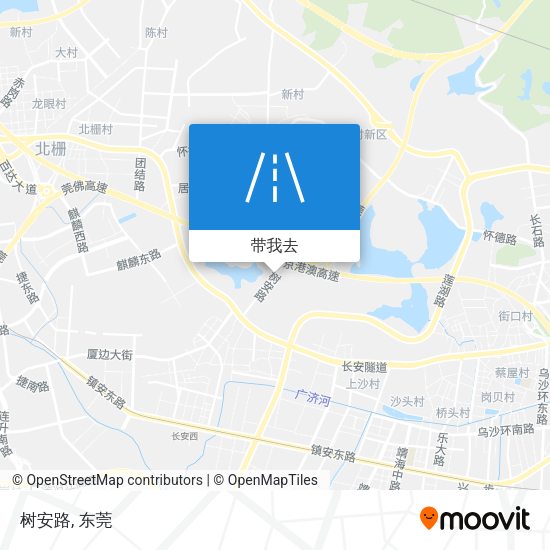 树安路地图