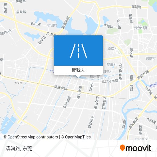 滨河路地图
