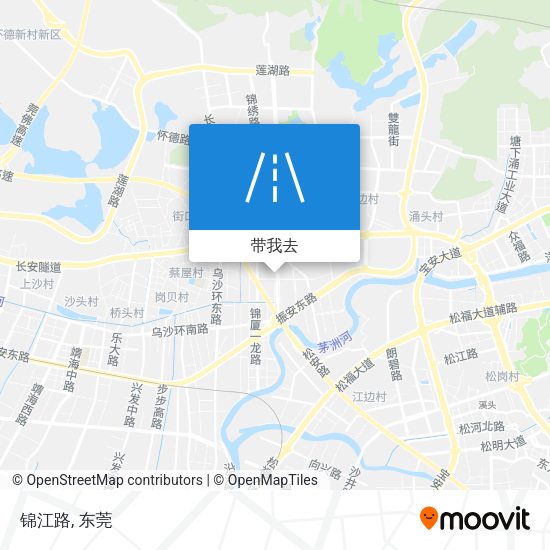 锦江路地图