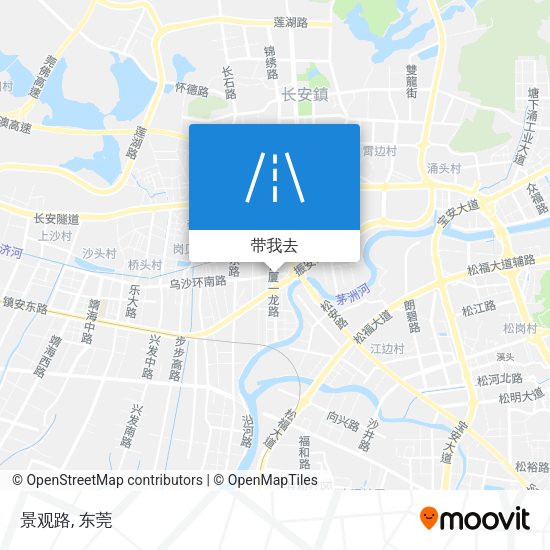 景观路地图