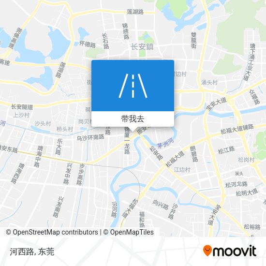 河西路地图