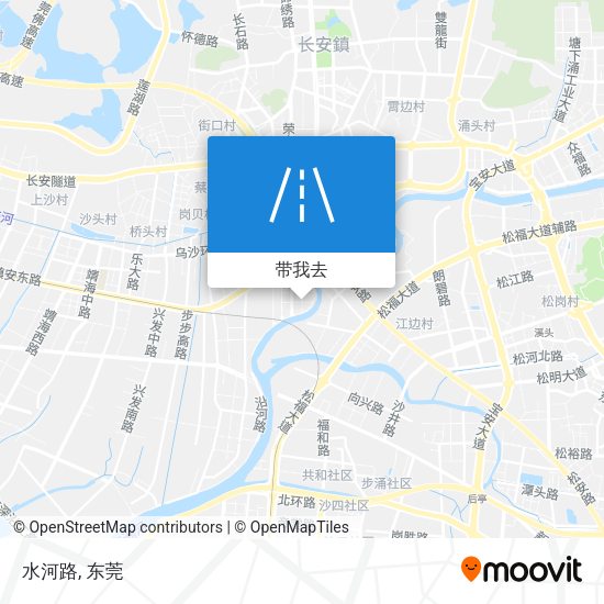 水河路地图