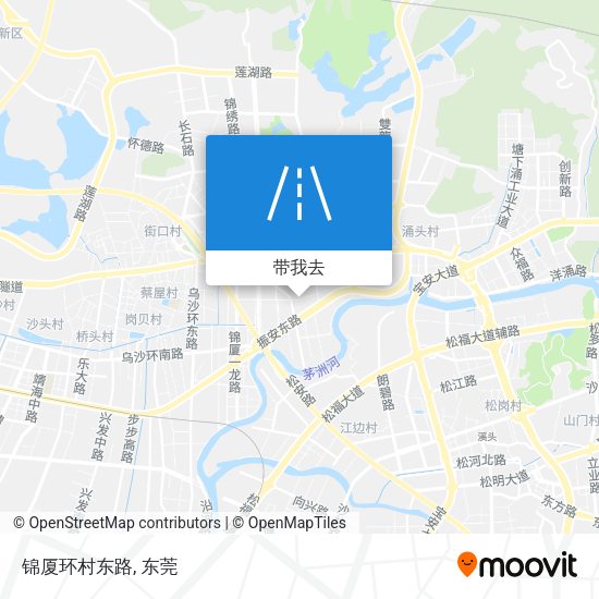 锦厦环村东路地图