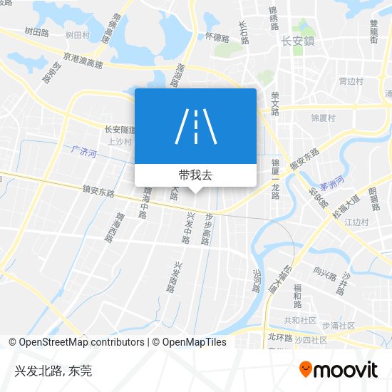 兴发北路地图
