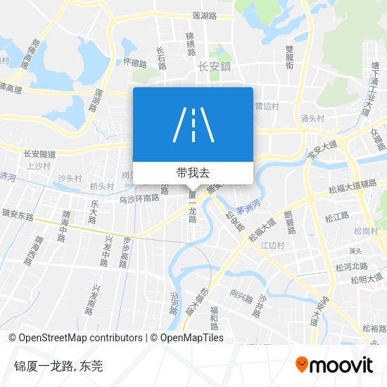 锦厦一龙路地图