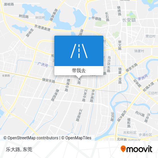 乐大路地图