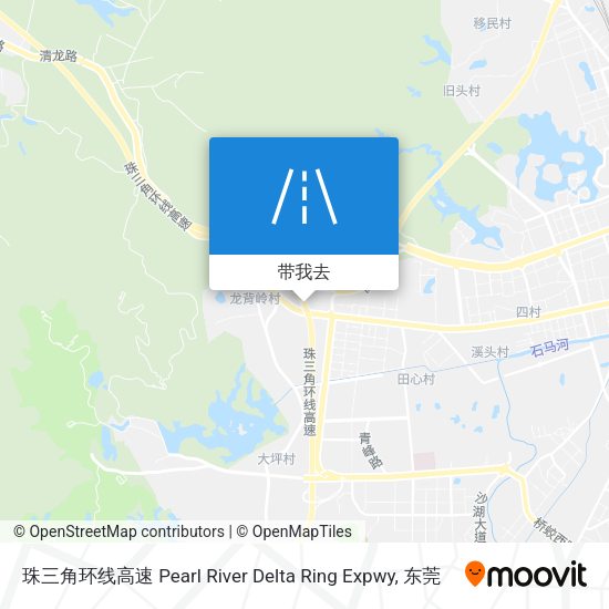 珠三角环线高速 Pearl River Delta Ring Expwy地图