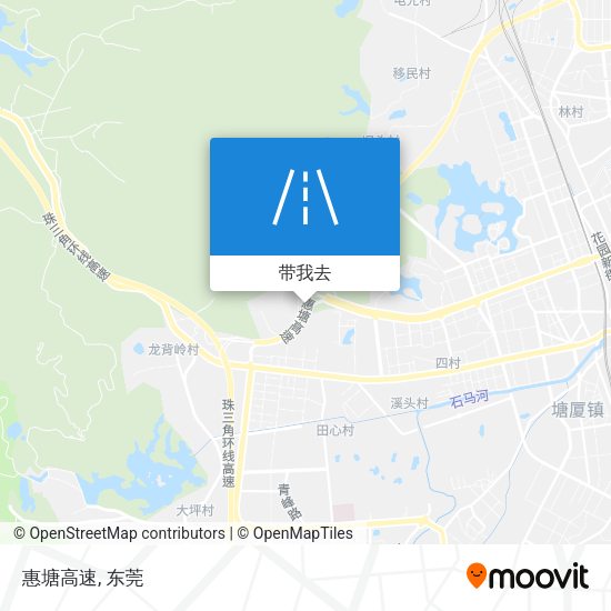 惠塘高速地图