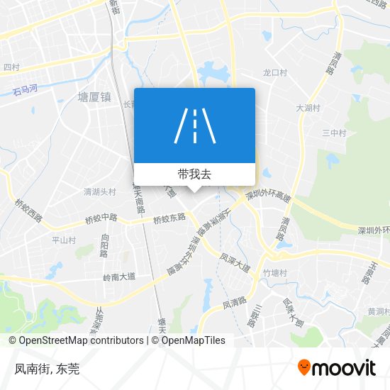 凤南街地图