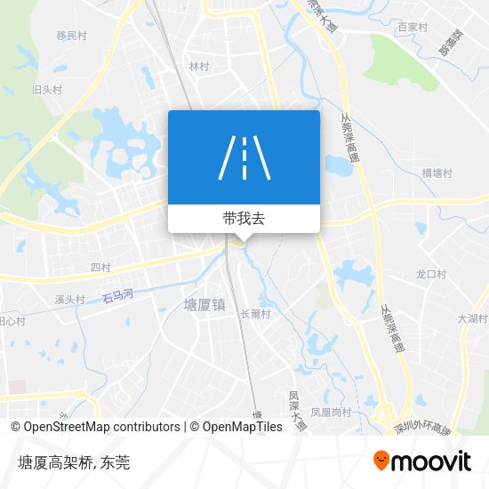 塘厦高架桥地图