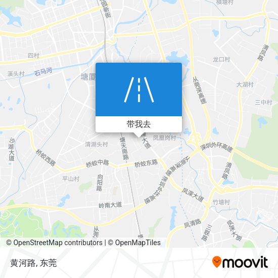 黄河路地图