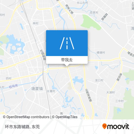 环市东路辅路地图
