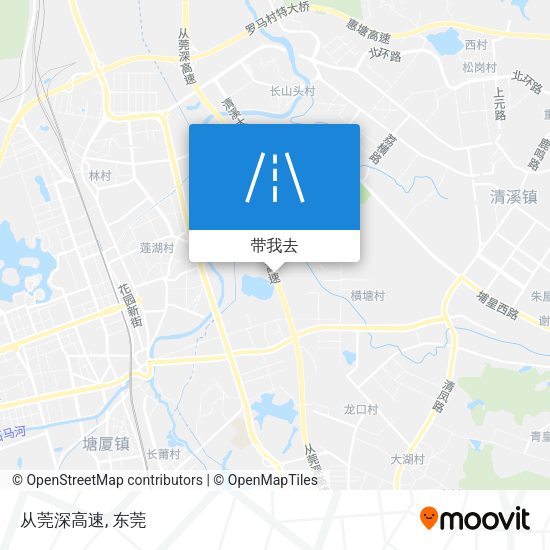 从莞深高速地图