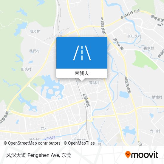 凤深大道 Fengshen Ave地图