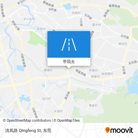 清凤路 Qingfeng St地图