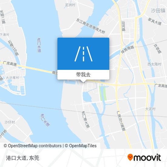 港口大道地图