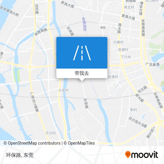 环保路地图