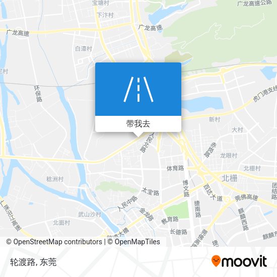 轮渡路地图