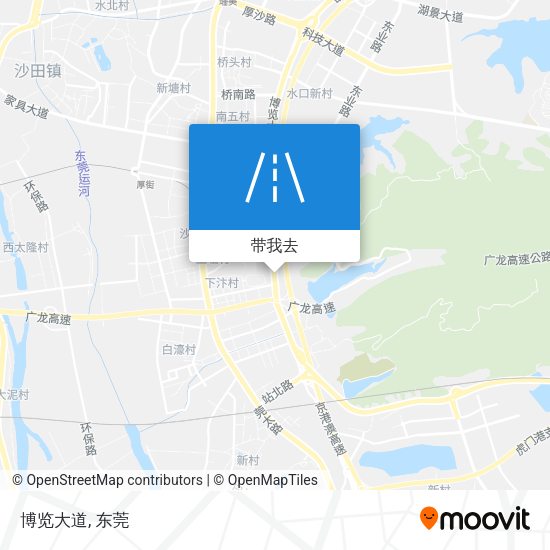 博览大道地图
