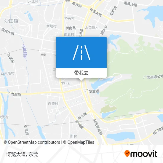 博览大道地图