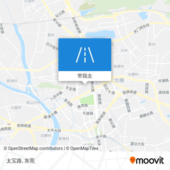 太宝路地图