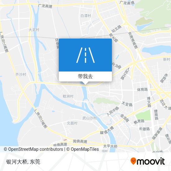 银河大桥地图